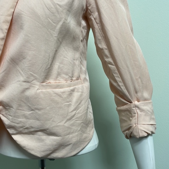 ANTHROPOLOGIE Cartonnier blush blazer - Picture 4 of 11